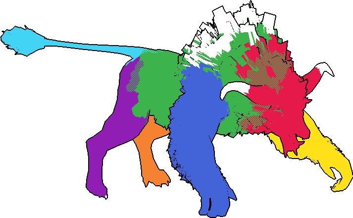 Monster parts diagram