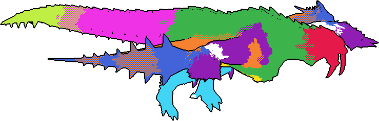 Monster hitzone diagram