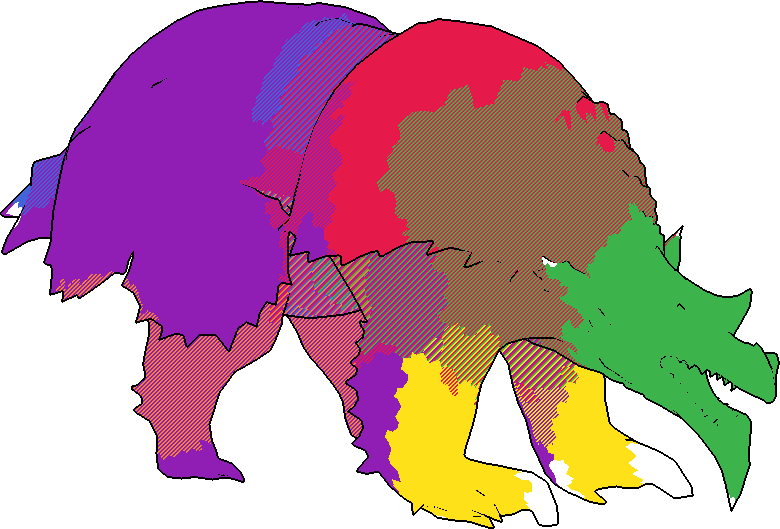 Monster parts diagram