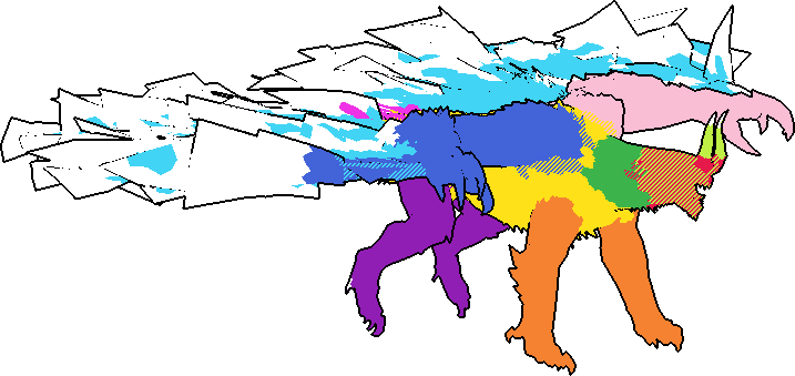 Monster hitzone diagram