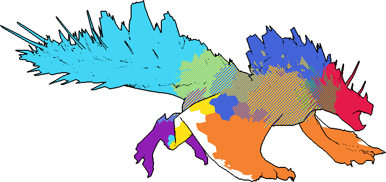 Monster hitzone diagram